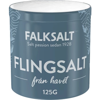 Flingsalt Naturell 125g Falksalt