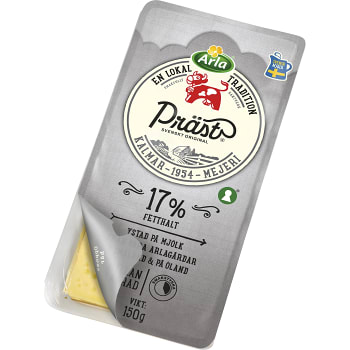 Präst skivad 17% 150g Arla