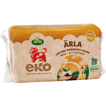 Ost Ärla Ekologisk 33% 500g Arla Ko