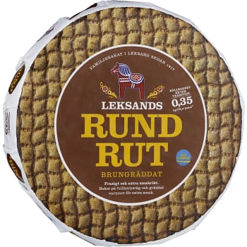 Rundrut brungräddat 700g Leksands Knäcke