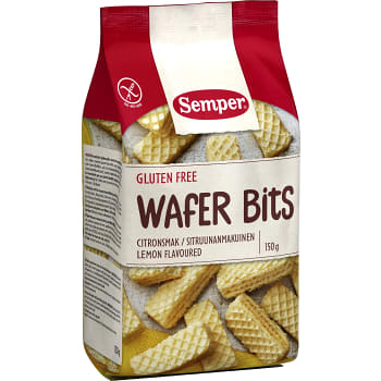 Wafer bits Lemon Glutenfri 150g Semper