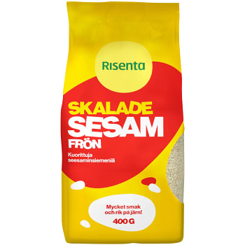 Sesamfrön Skalade 400g Risenta