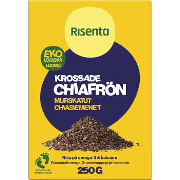 Chiafrön Krossade Ekologisk 250g Risenta