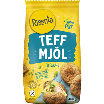 Teffmjöl Glutenfri 400g Risenta