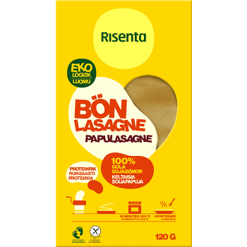 Bönlasagne Ekologisk 120g Risenta
