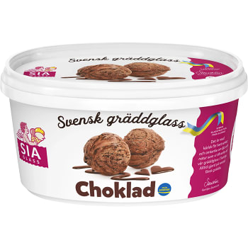 Gräddglass Choklad 0,5l SIA Glass