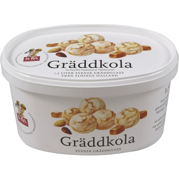 Glass Gräddkola 1,5l SIA Glass