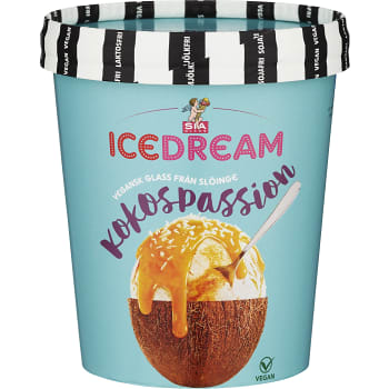 Glass Ice Dream Vegansk Kokos passion 500ml Sia Glass