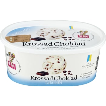 Glass Krossad choklad laktosfri 650ml SIA Glass