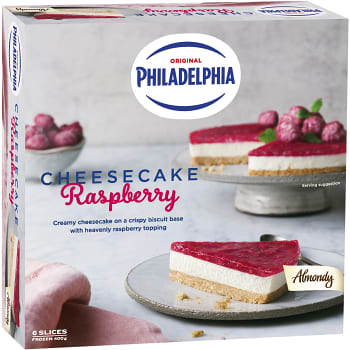 Cheesecake Philadelphia Raspberry 400g Almondy