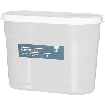 Doseringsburk vit 1,4l ICA
