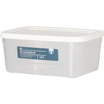 Förvaringsburk 1,6l 1-p ICA