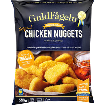Chicken nuggets Fryst 350g Guldfågeln