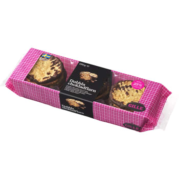 Dubbla chokladflarn 150g Gille