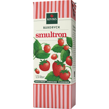 Smultrondryck Drickfärdig 1,5l Kiviks