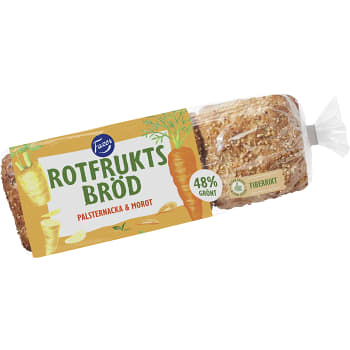 Rotfruktsbröd Palsternacka & morot 390g Fazer