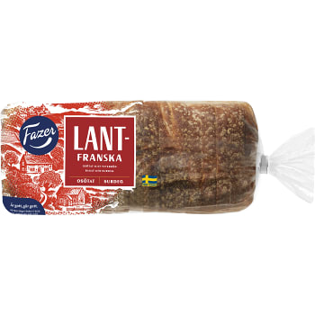 Lantfranska Surdegsbröd 600g Fazer