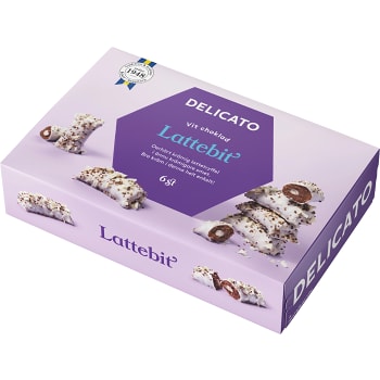 Lattebit glutenfri 6-p 180g Delicato