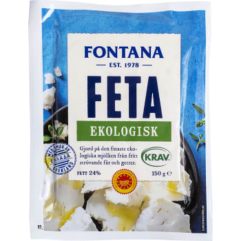 Fetaost Får & getmjölk 150g KRAV Fontana