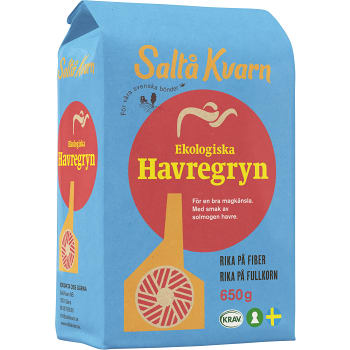 Havregryn 650g KRAV Saltå Kvarn