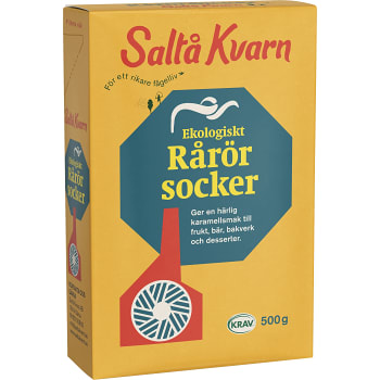 Rårörsocker 500g KRAV Saltå Kvarn