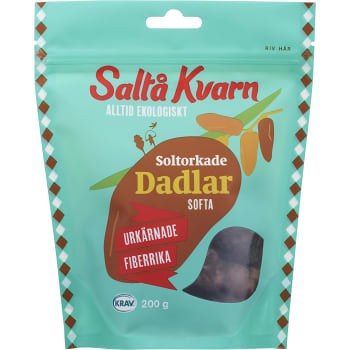 Dadlar Soltorkade 200g KRAV Saltå Kvarn