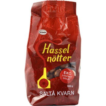 Hasselnötter 200g KRAV Saltå Kvarn