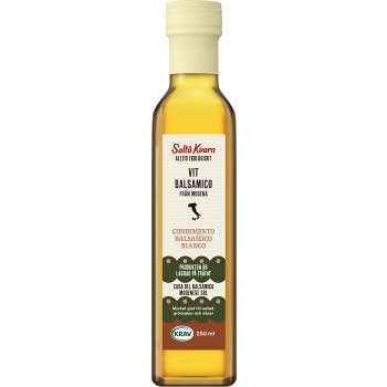 Vit balsamvinäger 250ml KRAV Saltå Kvarn