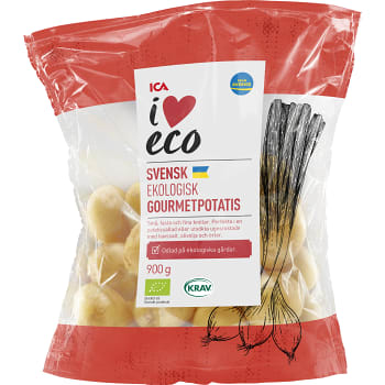 Delikatesspotatis Ekologisk 900g KRAV Klass 1 ICA I love eco