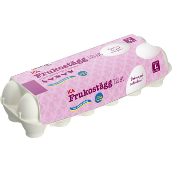 Frukostägg Frigående 12-p ICA