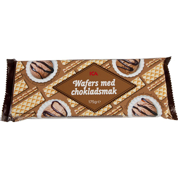 Wafers med Chokladsmak 175g ICA