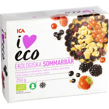 Sommarbär Fryst 250g KRAV ICA I love eco