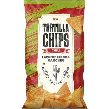 Tortillachips Chili 200g ICA
