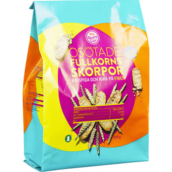Fullkornsskorpor 350g ICA Gott Liv