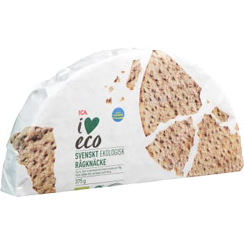 Rågknäcke 375g KRAV ICA I love eco