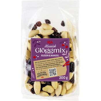 Glöggmix Russin & mandel 200g ICA
