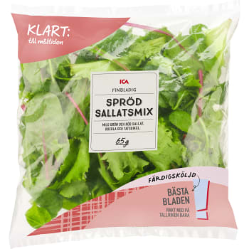 Spröd Sallatsmix