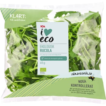 Rucola Sköljd Ekologisk 65g ICA I love eco