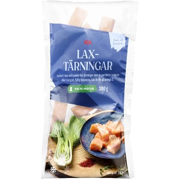 Laxtärningar Fryst 300g ICA