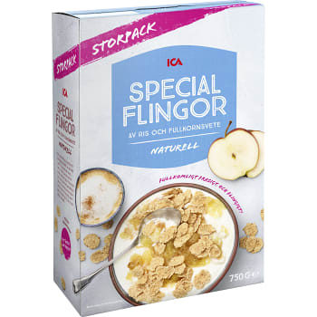 Specialflingor Naturell 750g ICA
