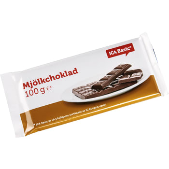 Mjölkchoklad 100g ICA Basic