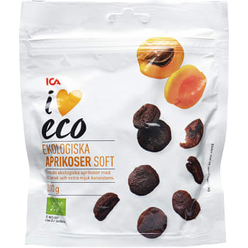 Aprikoser Soft Ekologisk 200g ICA i love eco