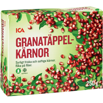 Granatäpplekärnor Fryst 250g ICA