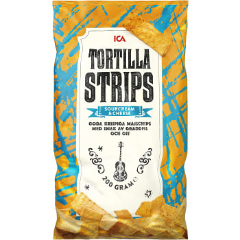 Tortillastrips Sourcreame & cheese 200g ICA