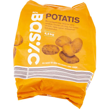 Potatis 4,5kg ICA Basic
