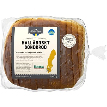 Halländskt Bondbröd 1kg ICA Selection