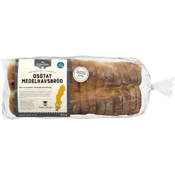 Medelhavsbröd Osötat 650g ICA God smak från