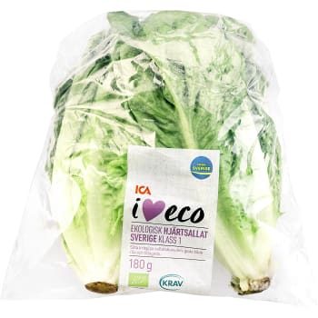 Hjärtsallat Ekologisk 180g ICA I love eco