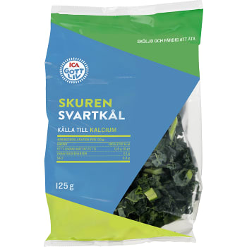 Svartkål skuren 125 g ICA Gott Liv