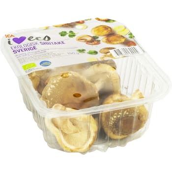 Shiitake Ekologisk 150g Klass 1 ICA I love eco